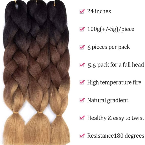 Ombré Braiding Hair - Picture 2 of 4